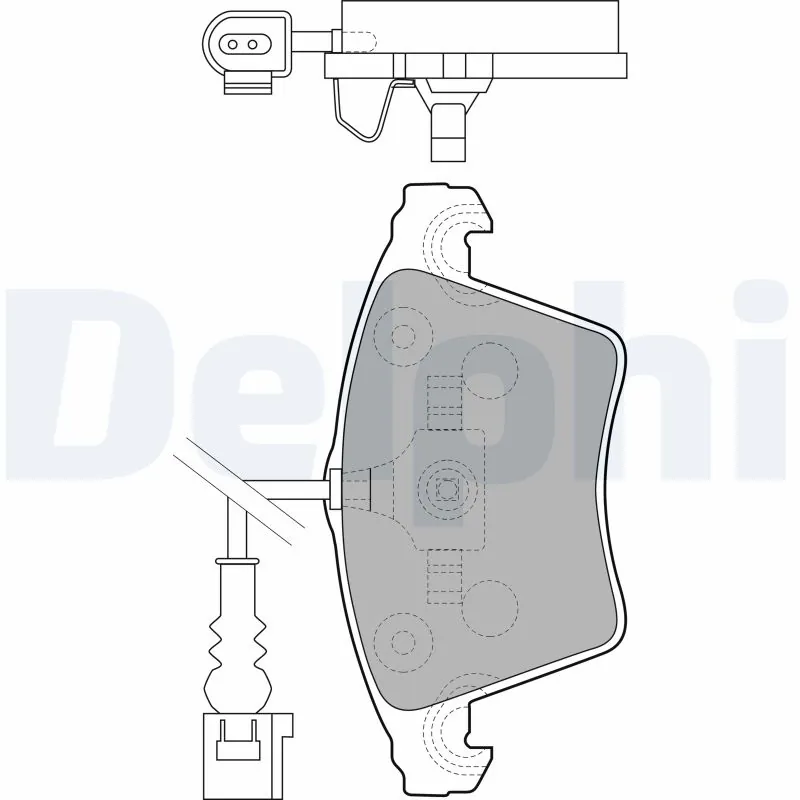 Set placute frana