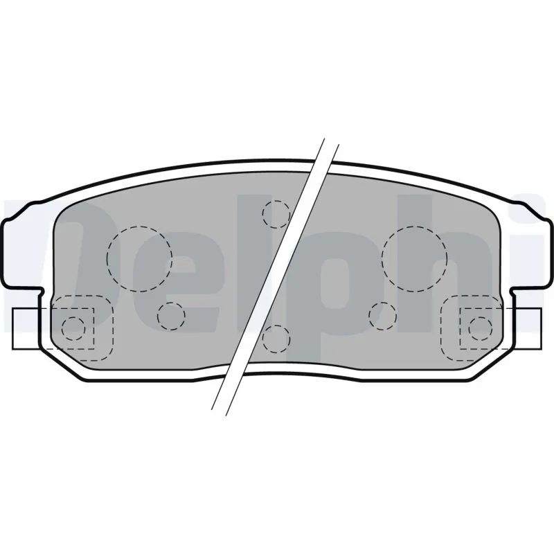 Set placute frana