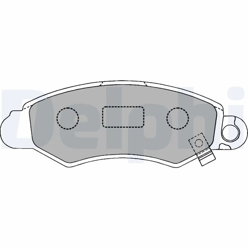 Set placute frana