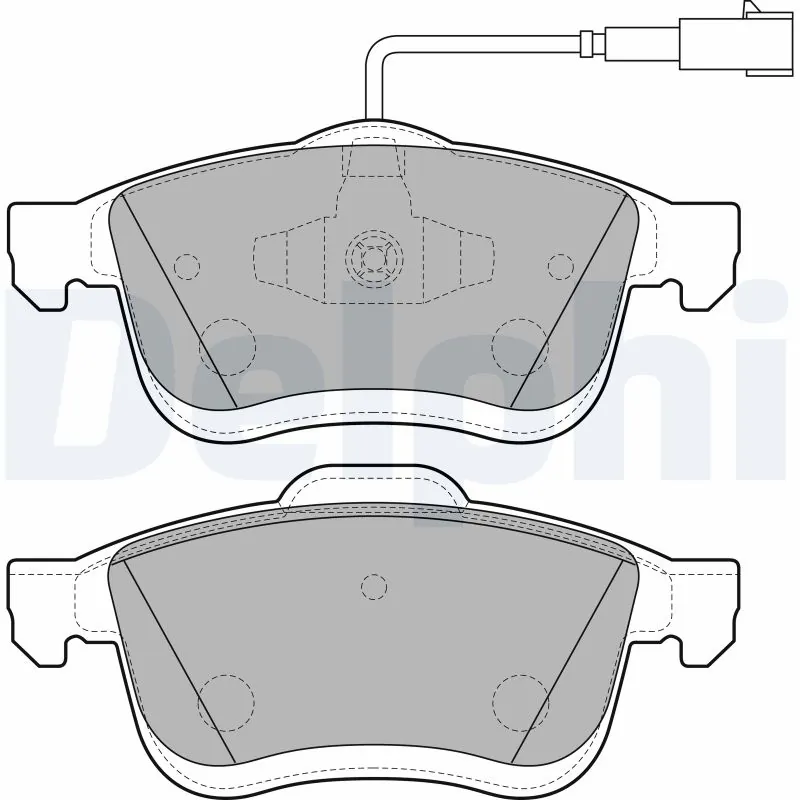 Set placute frana
