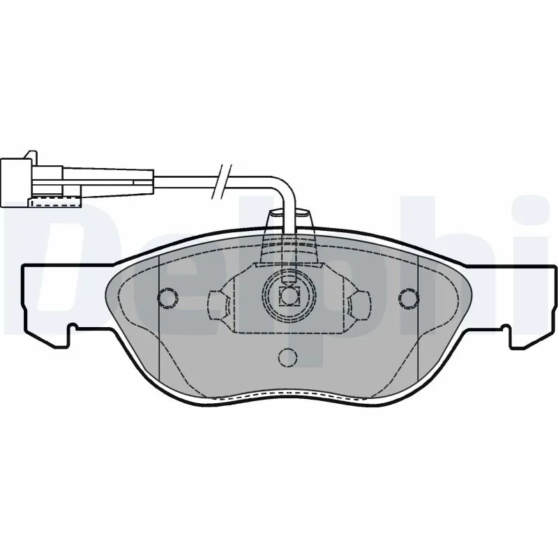 Set placute frana