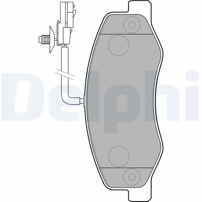 Set placute frana