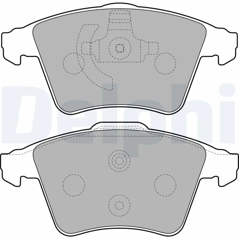 Set placute frana