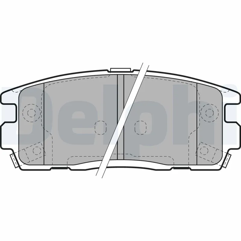 Set placute frana