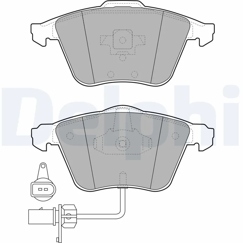 Set placute frana