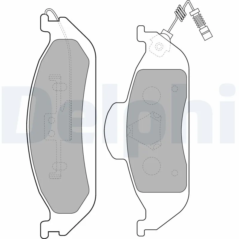 Set placute frana