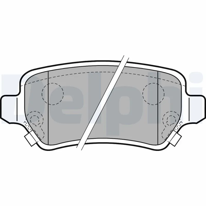 Set placute frana