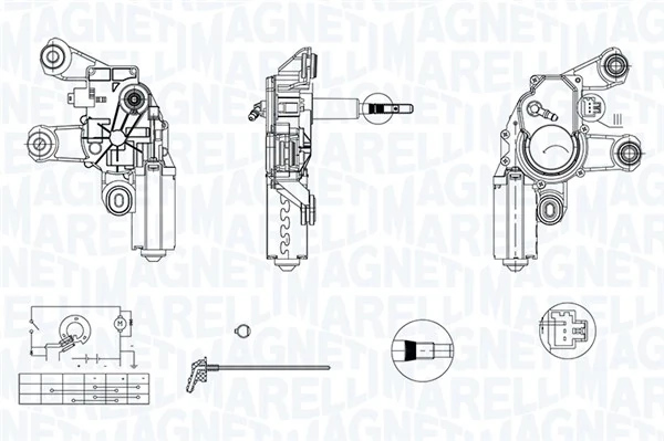 Motor stergator