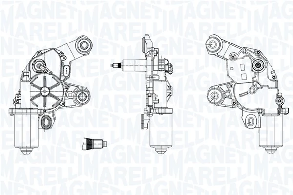 Motor stergator