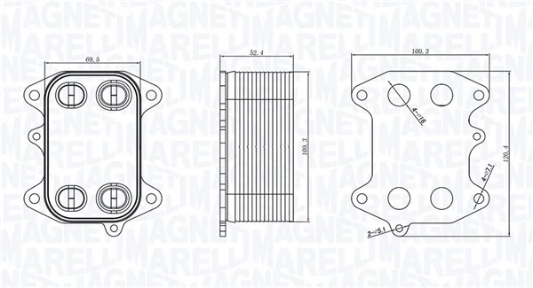 Radiator ulei / termoflot