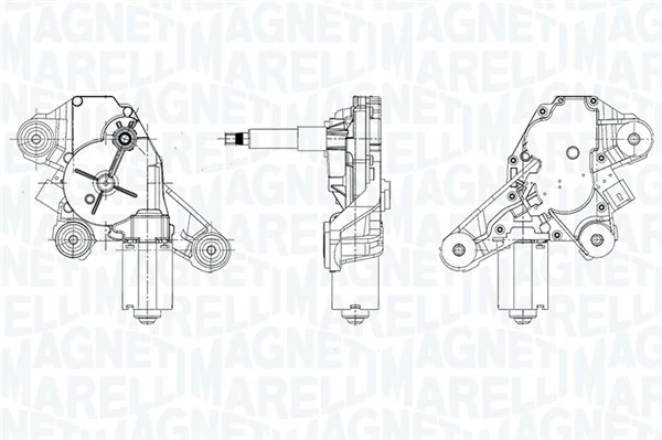 Motor stergator