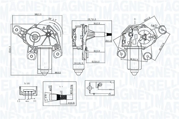 Motor stergator