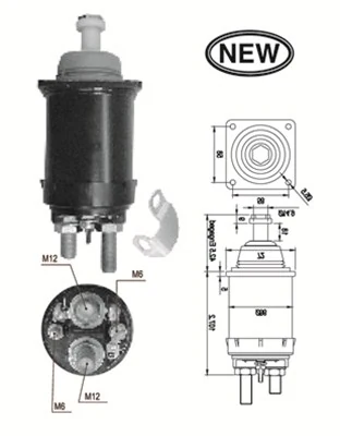 Solenoid electromotor
