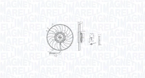 Ventilator radiator racire