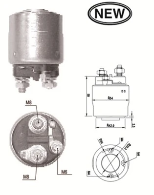 Solenoid, electromotor