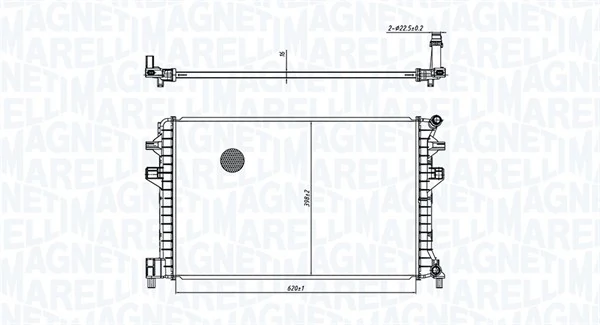 Radiator racire motor