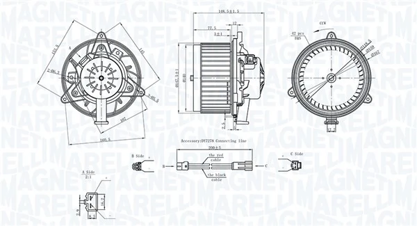 Ventilator, habitaclu