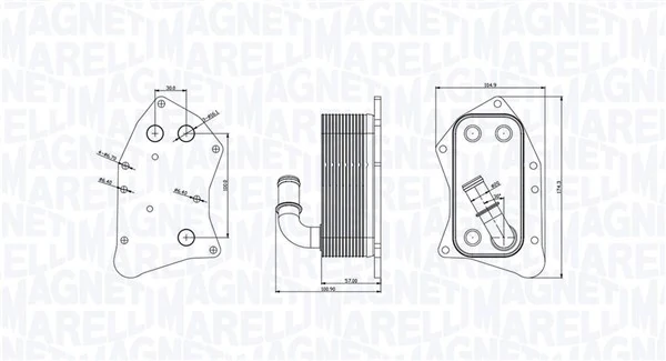 Radiator ulei / termoflot