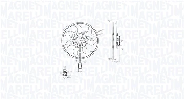 Ventilator, radiator