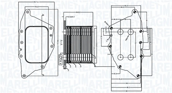 Radiator ulei / termoflot