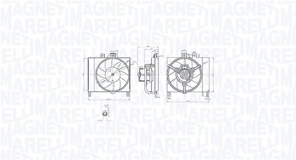 Ventilator, radiator
