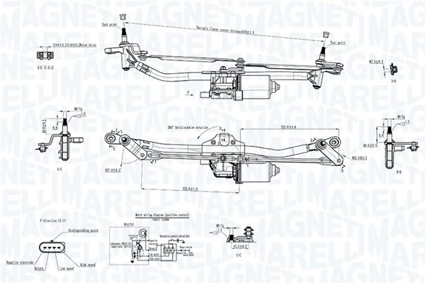 Sistem stergator parbriz