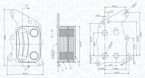 Radiator ulei / termoflot