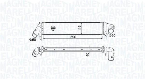 Intercooler, compresor