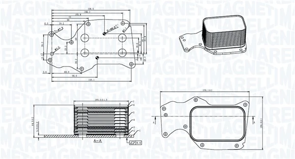 Radiator ulei / termoflot