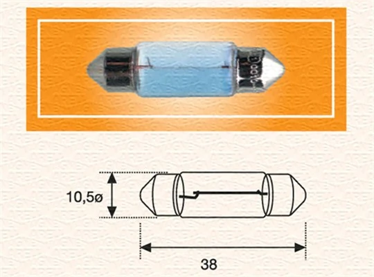 Bec iluminare numar circulatie