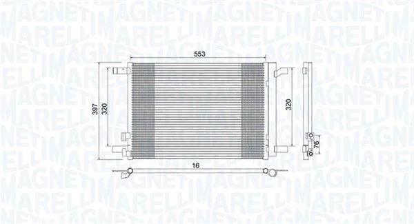 Radiator climatizare