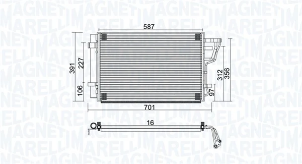 Radiator climatizare