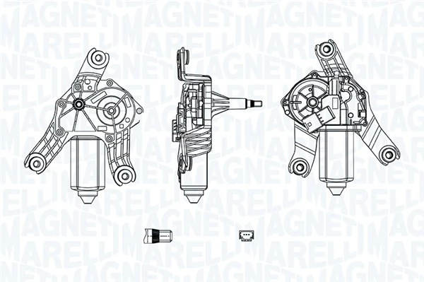 Motor stergator