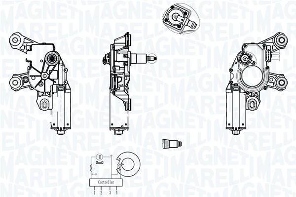 Motor stergator