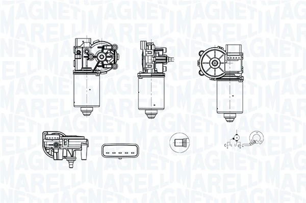 Motor stergator