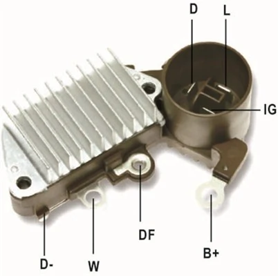 Regulator, alternator