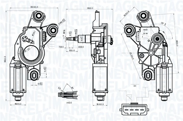 Motor stergator