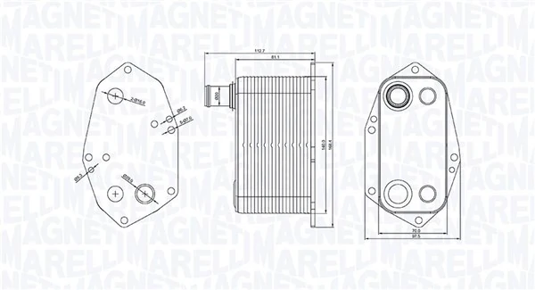 Radiator ulei / termoflot