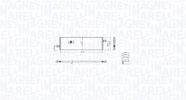 Radiator racire motor