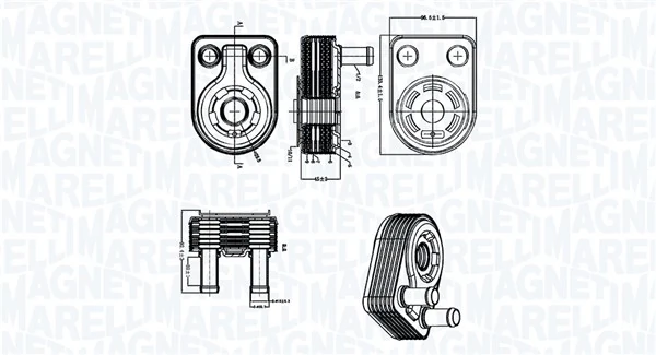 Radiator ulei / termoflot