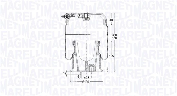 Burduf suspensie pneumatica