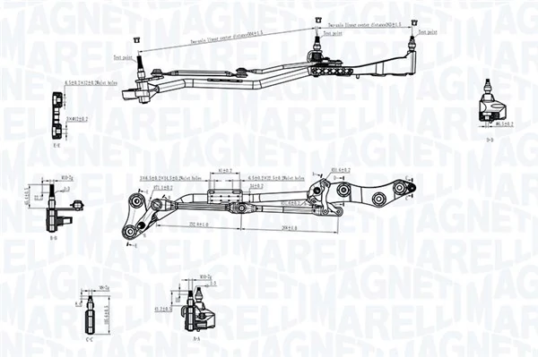 Legaturi stergator parbriz