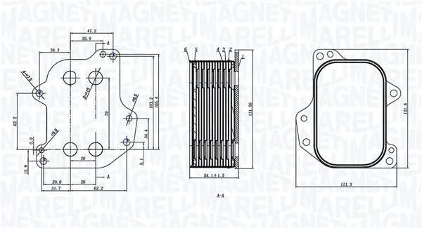 Radiator ulei / termoflot