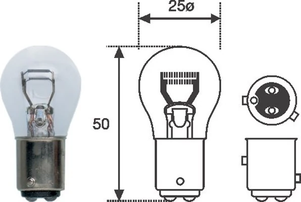 Bec, lampa frana