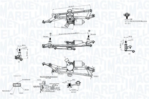 Sistem stergator parbriz