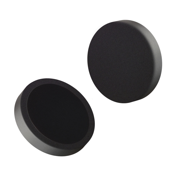Burete lustruit 150 mm grosime 25 mm negru moale velcro