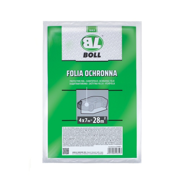 Folie protectie HDPE 0,007 mm 4x7 m
