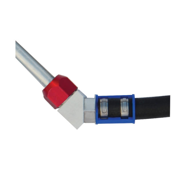 Set reparat cabluri presostat 45 de grade 5/8'' aluminiu 16 mm