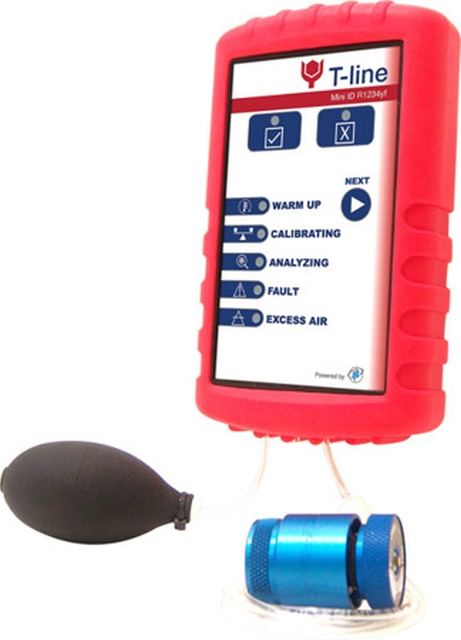 Aparat verificat agent racire R1234YF