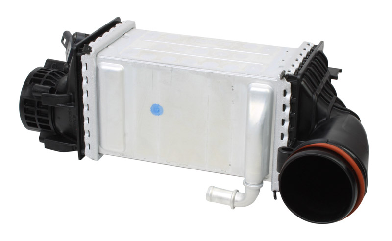 Intercooler, compresor